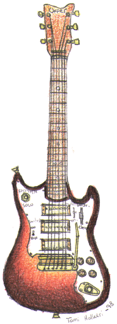 This is my own drawing of guitar.